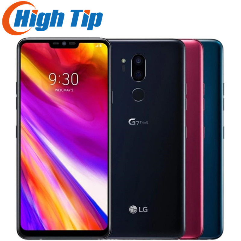Unlocked LG G7 ThinQ G710N /G710VM 4GB+64GB Snapdragon 845 4G LTE Android Octa Core Rear Camera Dual 16MP 6.1" Mobile Phone