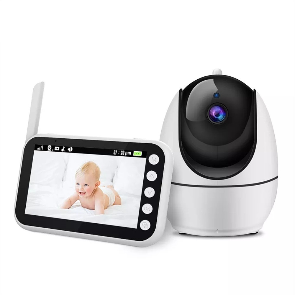 Baby Monitor With Camera Electronic Wifi Nanny Wireless Video Color Surveillance Sicurity 2 Way Talk Temperature Monitoring