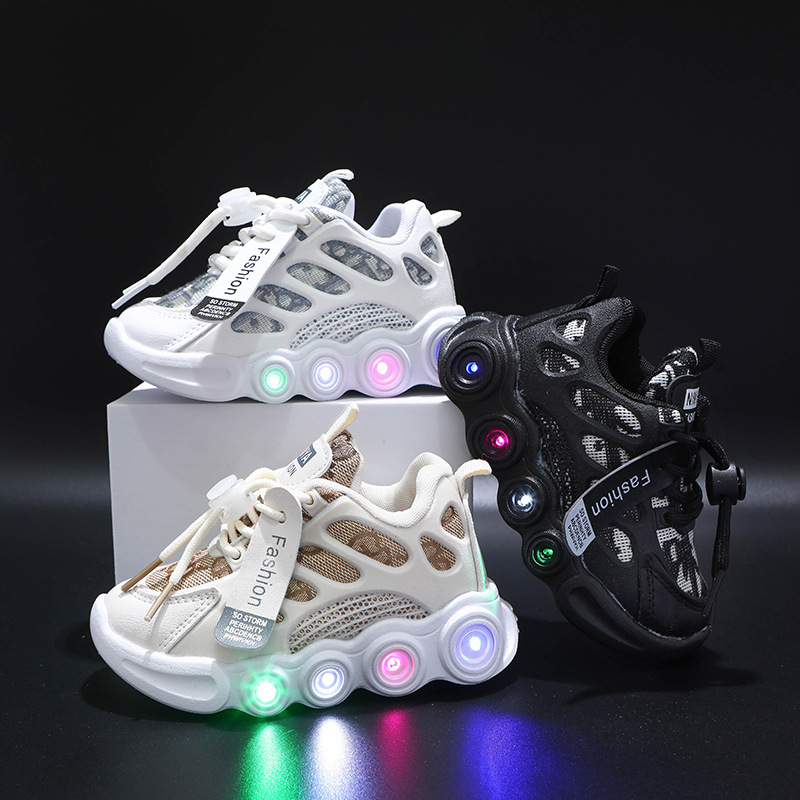 Children's Led Shoes  Girls Lighted Sneakers Baby  Shoes Kids  Shoes for Girl Toddler Zapatillas De Deporte