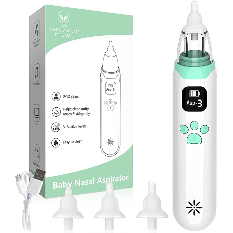 BOXYM Rechargeable Baby Nose Cleaner Electric Nasal Aspirator Usb Low Noise For Newborn Safety Care Lavagem Nasal Носовой