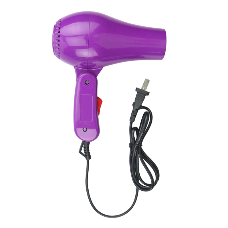 AC 220V Hair Blow Dryer 850W Travel Hair Dryer Compact Blower Foldable Portable