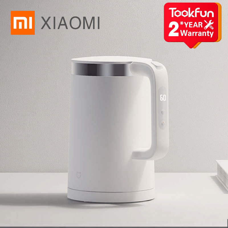 XIAOMI MIJIA Electric Kettles Pro Kitchen Appliances Electric Water Kettle Teapot MIhome Smart Temperature Constant