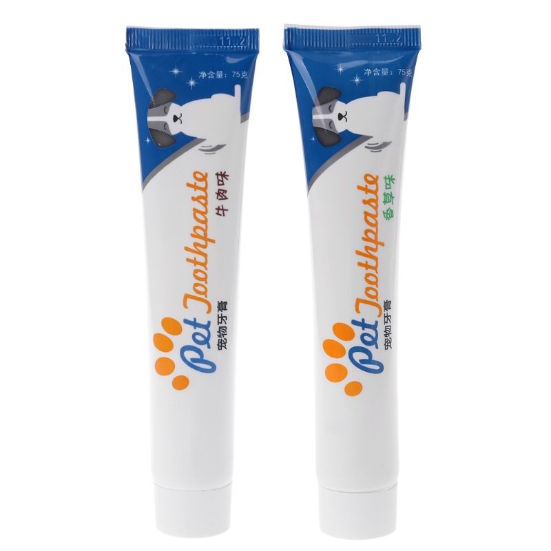 Natural Pet Dog Puppy Cat Toothpaste Teeth Cleaning Oral Care Pet Supplies
