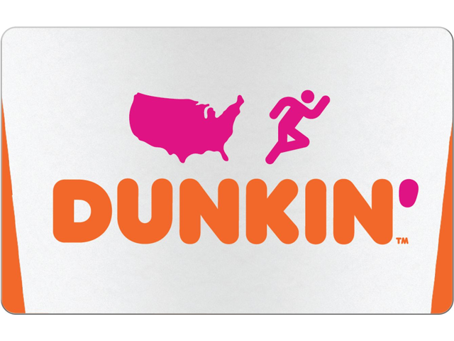 Dunkin Donuts $5 Gift Card (Email Delivery)