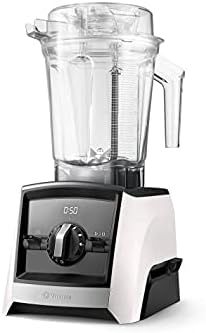 Vitamix White A2500 Ascent Series Smart Blender, Professional-Grade, 64 oz. Low-Profile Container, 64 fl oz