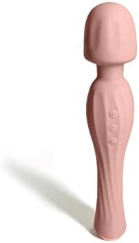 Personal Vibrator, Body Massager, Rechargeable Cordless, Waterproof, Quiet (Pink)