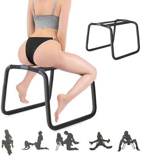 Sex Bench - Sex Chair, Sex Furniture Positions Bouncing Mount, Sex Stool Boost Your Sex Life with Weightless Love Position Aids Chair with SM Set Novelty Toy for Couples Adult Games