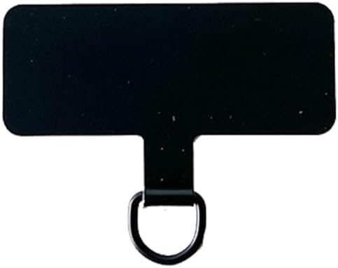 Phone Tether Patch - Cell Phone Lanyard Tether Patch | Cellphone Strap Parts Replacement | Tether Tab Patches For Phone, Tether Pad, Lanyard Safety Connect Piece, Metal, Fits All Smartphones