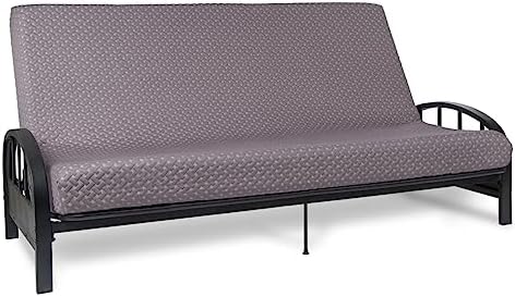 Milliard Memory Foam Futon Mattress – Full Size (Frame Not Included) (Grey)
