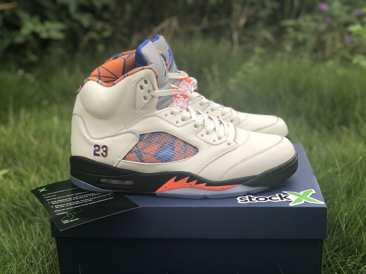 PK AIR JORDAN 5 INTERNATIONAL FLIGHT SAIL ORANGE PEEL 2018