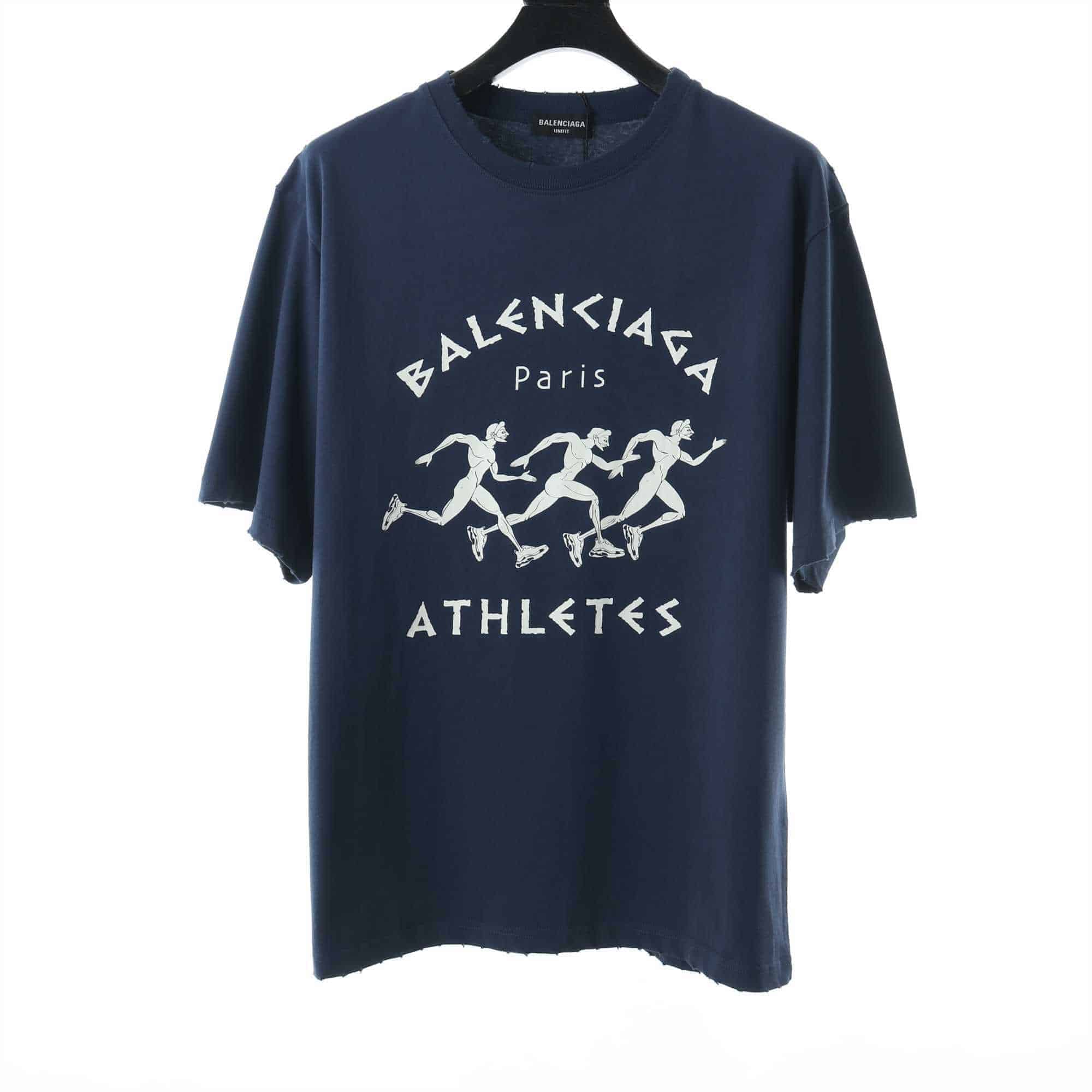 Balenciaga Athletes Print T-Shirt – BBS025