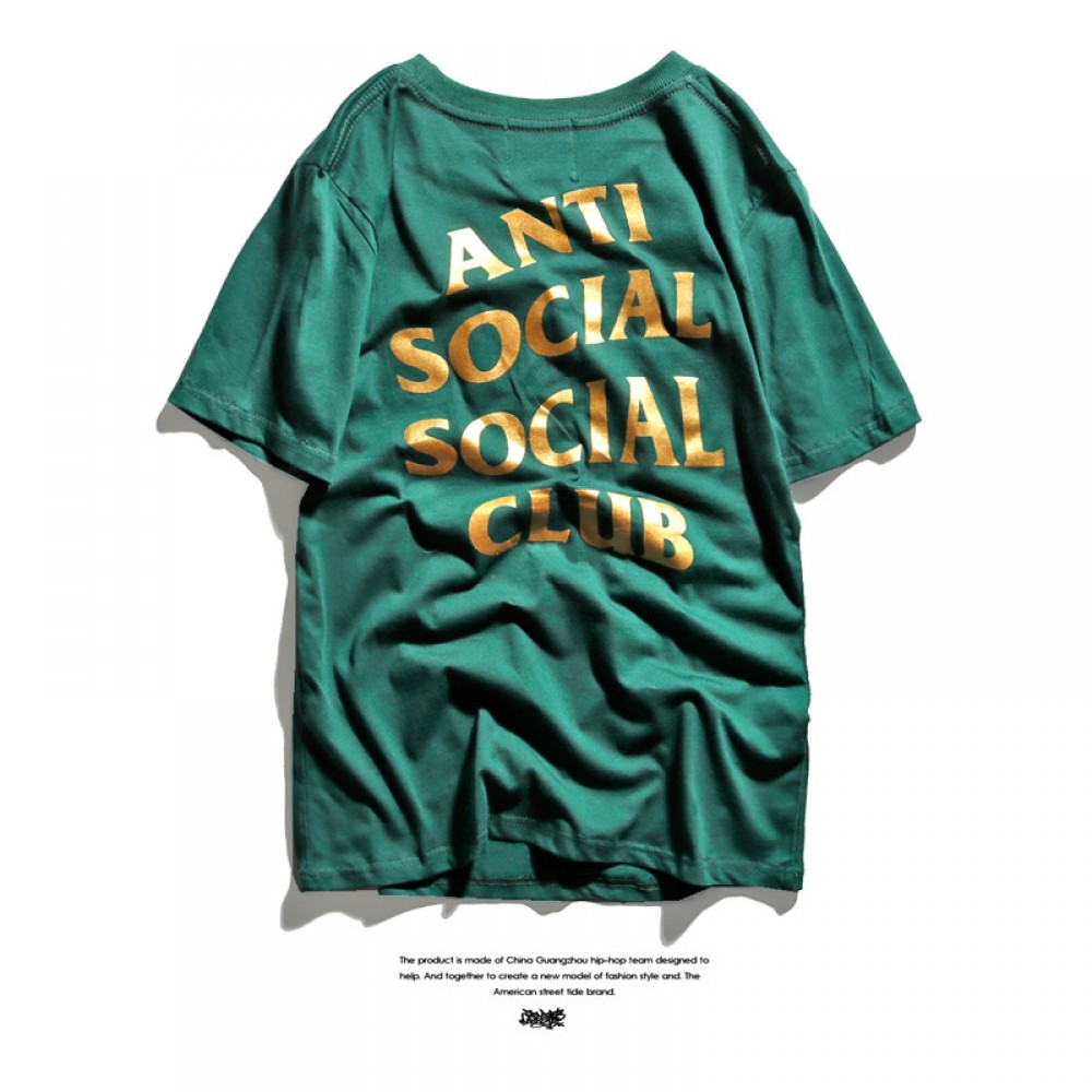 Anti Social Social Club Gold Logo Tee